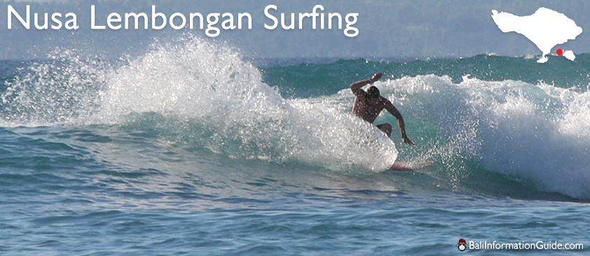 surfing nusa lembongan